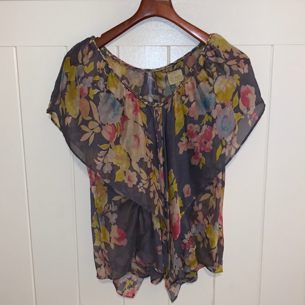 Floral Flowy Top